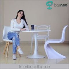 Стул Barneo N-221 Masters, белый в Белоярском - beloyarskiy.mebel24.online | фото 3