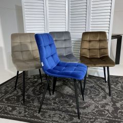 Стул CHILLI G062-13 кварцевый, велюр М-City в Белоярском - beloyarskiy.mebel24.online | фото 5
