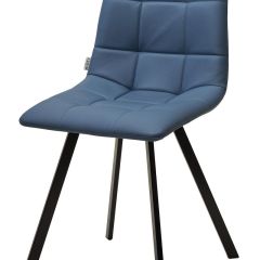 Стул CHILLI-Q SQUARE Oracul 795 Синий, экокожа PU / черный каркас, М-City в Белоярском - beloyarskiy.mebel24.online | фото