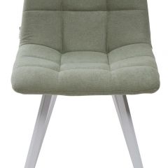 Стул CHILLI SQUARE UF860-11B мятный, ткань/ белый каркас М-City в Белоярском - beloyarskiy.mebel24.online | фото 3
