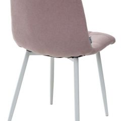 Стул CHILLI UF860-04B сиреневый, ткань/ белый каркас М-City в Белоярском - beloyarskiy.mebel24.online | фото 3