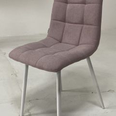 Стул CHILLI UF860-04B сиреневый, ткань/ белый каркас М-City в Белоярском - beloyarskiy.mebel24.online | фото 4