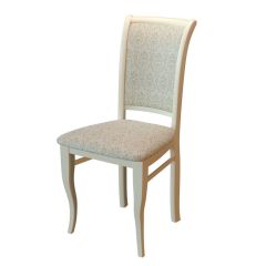 Стул М15 (жаккард №40) массив слоновая кость (2 шт.) в Белоярском - beloyarskiy.mebel24.online | фото 1