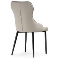 Стул на металлокаркасе Neli beige / black в Белоярском - beloyarskiy.mebel24.online | фото 7