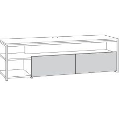 Трувор Тумба под ТВ 13.70 в Белоярском - beloyarskiy.mebel24.online | фото 2