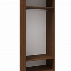 ВЕСТА ВГШ-1 Шкаф платяной МДФ Орех Донской в Белоярском - beloyarskiy.mebel24.online | фото 2