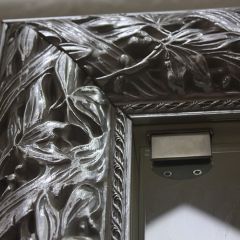 Зеркало большое Тиффани Premium черная/серебро (ТФ/02(П) в Белоярском - beloyarskiy.mebel24.online | фото 4