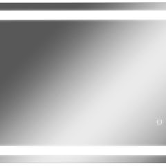 Зеркало Прага 800х550 с подсветкой Домино (GL7021Z) в Белоярском - beloyarskiy.mebel24.online | фото 1