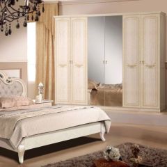 Зеркало в раме к кровати 1800 (08.250) Ирина (беж) в Белоярском - beloyarskiy.mebel24.online | фото 2