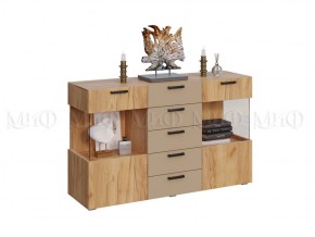 АЛТЕЯ Комод (Дуб крафт) в Белоярском - beloyarskiy.mebel24.online | фото