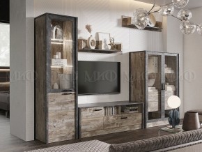 Амели Тумба ТВ (Дуб Юкон-Бетон темный) в Белоярском - beloyarskiy.mebel24.online | фото 3