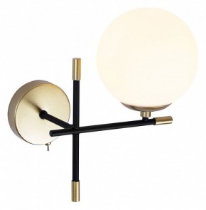Бра Arte Lamp Arkab A2225AP-1BK в Белоярском - beloyarskiy.mebel24.online | фото