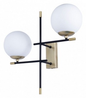 Бра Arte Lamp Arkab A2225AP-2BK в Белоярском - beloyarskiy.mebel24.online | фото