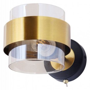Бра Arte Lamp Carlo A8205AP-1BK в Белоярском - beloyarskiy.mebel24.online | фото