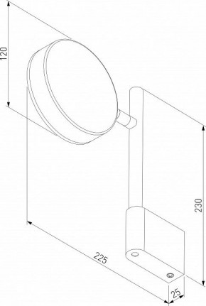 Бра Elektrostandard Tobi a064592 в Белоярском - beloyarskiy.mebel24.online | фото 4