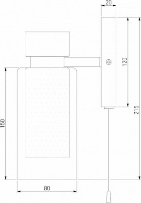 Бра Eurosvet Amado 70115/1 белый в Белоярском - beloyarskiy.mebel24.online | фото 3