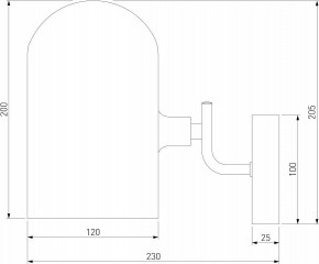 Бра Eurosvet Bambola 60157/1 латунь в Белоярском - beloyarskiy.mebel24.online | фото 4