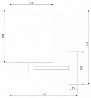 Бра Eurosvet Brume 60174/1 латунь в Белоярском - beloyarskiy.mebel24.online | фото 5