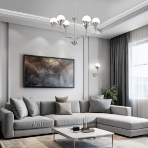 Бра Eurosvet Calyx 60169/1 никель в Белоярском - beloyarskiy.mebel24.online | фото 3