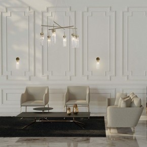 Бра Eurosvet Gilian 60163/1 латунь в Белоярском - beloyarskiy.mebel24.online | фото 2