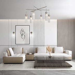 Бра Eurosvet Gilian 60163/1 никель в Белоярском - beloyarskiy.mebel24.online | фото 2