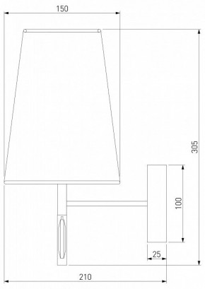 Бра Eurosvet Milazzo 60137/1 хром в Белоярском - beloyarskiy.mebel24.online | фото 4