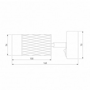Бра Eurosvet Mizar 20088/1 белый/серебро в Белоярском - beloyarskiy.mebel24.online | фото 3