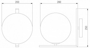 Бра Eurosvet Shape 70131/1 латунь в Белоярском - beloyarskiy.mebel24.online | фото 5