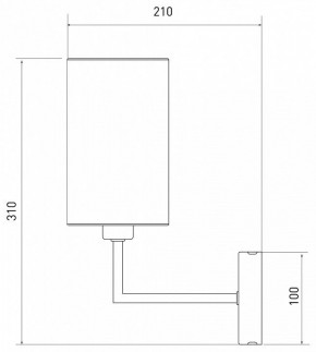 Бра Eurosvet Soffio 60134/1 никель в Белоярском - beloyarskiy.mebel24.online | фото 2