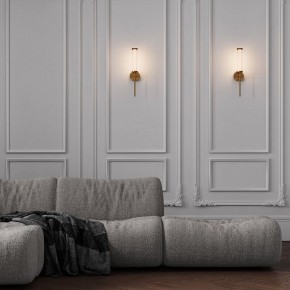 Бра Eurosvet Stark 50387 LED латунь в Белоярском - beloyarskiy.mebel24.online | фото 2