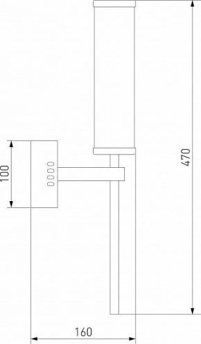Бра Eurosvet Stark 50387 LED латунь в Белоярском - beloyarskiy.mebel24.online | фото 6