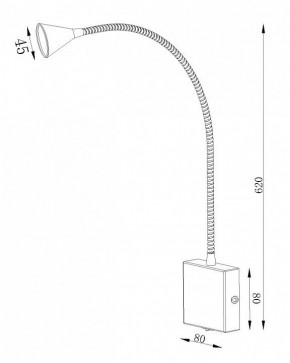 Бра Lucide Buddy 18293/03/30 в Белоярском - beloyarskiy.mebel24.online | фото 4