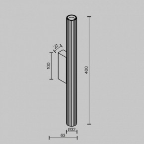 Бра Maytoni Calipso C082WL-12W2.7K-B в Белоярском - beloyarskiy.mebel24.online | фото 4