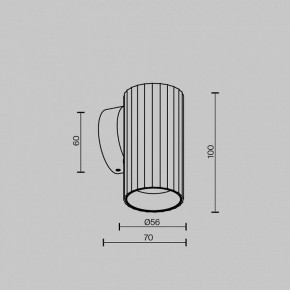 Бра Maytoni Calipso C106WL-01-GU10-BS в Белоярском - beloyarskiy.mebel24.online | фото 6