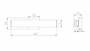 Бра Maytoni Gelo MIR073WL-L14CH4K в Белоярском - beloyarskiy.mebel24.online | фото 2