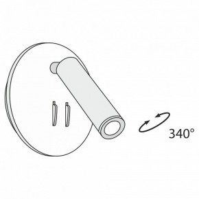 Бра Maytoni Ios 176 C176-WL-01-6W-B в Белоярском - beloyarskiy.mebel24.online | фото 3
