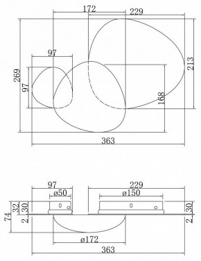 Бра Maytoni Jack-stone MOD314WL-L8N3K в Белоярском - beloyarskiy.mebel24.online | фото 5