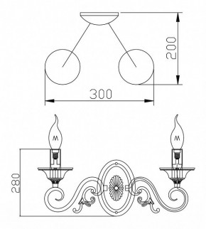 Бра Maytoni Perla ARM337-02-R в Белоярском - beloyarskiy.mebel24.online | фото 4