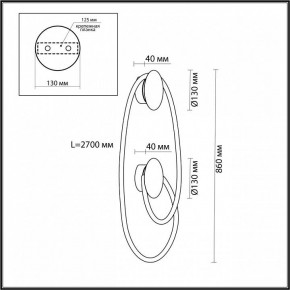 Бра Odeon Light Corda 4391/30WL в Белоярском - beloyarskiy.mebel24.online | фото 4