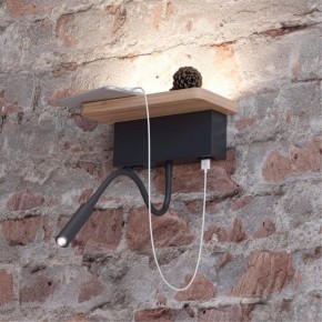 Бра с полкой Odeon Light Woody 3868/8WL в Белоярском - beloyarskiy.mebel24.online | фото 5