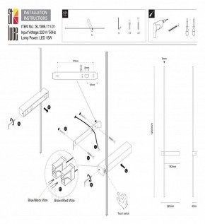 Бра ST-Luce Astente SL1589.111.01 в Белоярском - beloyarskiy.mebel24.online | фото 4