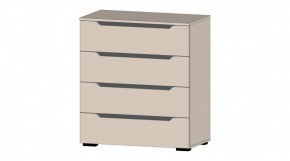 БРИТАНА Комод 4 ящика (кашемир) в Белоярском - beloyarskiy.mebel24.online | фото