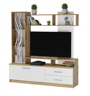ДАРЬЯ Гостиная (Крафт серый/Крафт белый) в Белоярском - beloyarskiy.mebel24.online | фото 4