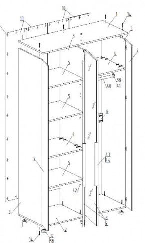 Детская "Лео" (модульная) в Белоярском - beloyarskiy.mebel24.online | фото 5