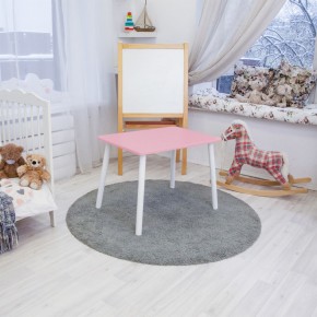 Детский стол Rolti Baby (розовый/белый, массив березы/мдф) в Белоярском - beloyarskiy.mebel24.online | фото 1