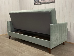 Диван Престиж-3 (НПБ) велюр Sensey mist green в Белоярском - beloyarskiy.mebel24.online | фото 4