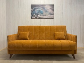 Диван Престиж-3 (НПБ) велюр Sensey terracotta в Белоярском - beloyarskiy.mebel24.online | фото 2