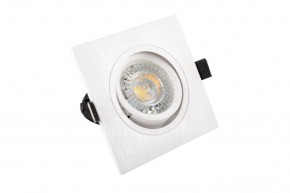 DK3021-WH Встраиваемый светильник, IP 20, 10 Вт, GU5.3, LED, белый, пластик в Белоярском - beloyarskiy.mebel24.online | фото 2