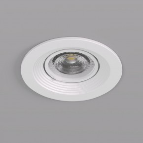 DK3029-WH Встраиваемый светильник, IP 20, 10 Вт, GU5.3, LED, белый, пластик в Белоярском - beloyarskiy.mebel24.online | фото 3