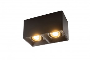 DK3035-BK Светильник накладной IP 20, 10 Вт, GU5.3, LED, черный, пластик в Белоярском - beloyarskiy.mebel24.online | фото 1